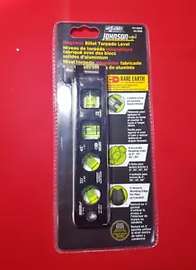 JOHNSON 6" MAGNETIC BILLET TORPEDO LEVEL 1411-600 - Picture 1 of 5