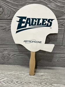Vintage Philadelphia Eagles Cardboard Fan with Handle NFL Football Promo 12” - Picture 1 of 4