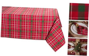 Tavolo da Pranzo Vacanze Collezione Lino Tartan Agrifoglio 52" x 52" (Rettangolare) - Foto 1 di 7