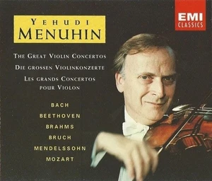 Yehudi Menuhin The Great Violin Concertos EMI Classics 3CD - *TOP* - Bild 1 von 1