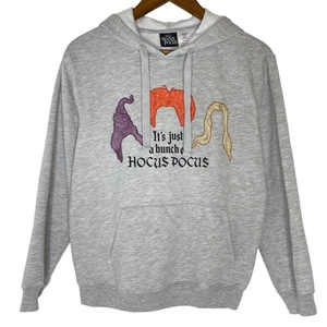 Sudadera Pullover Hocus Pocus Disney Bruja Gris Sudadera Talla Mediana Para Mujer’s - Imagen 1 de 10