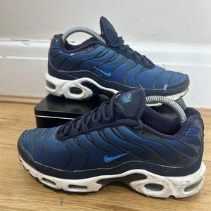 Nike Air Max Plus TN Shoes Mens Size 7 UK Blue Obsidian Trainers 852630-405 - Picture 1 of 8