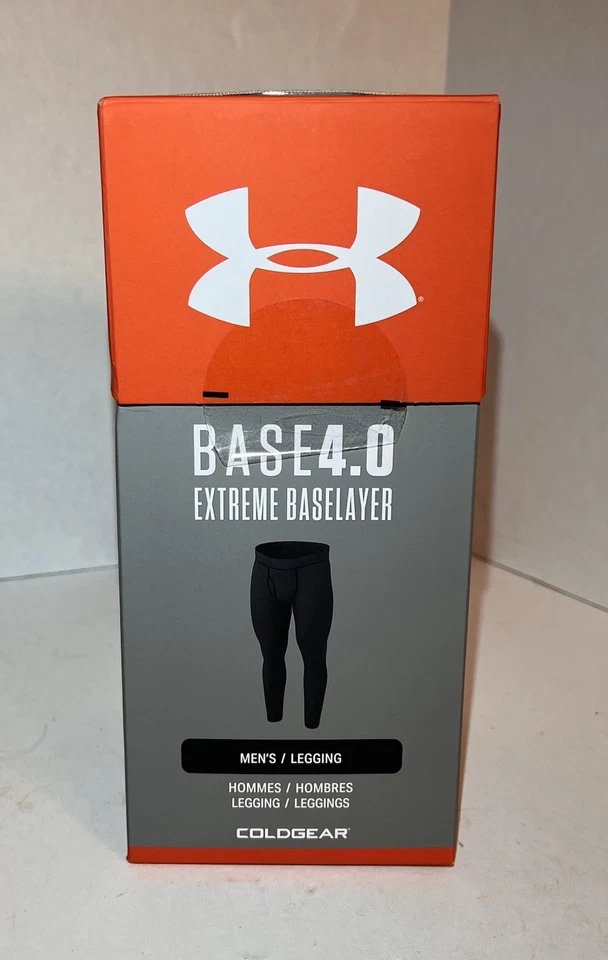 Under Armour Base 4.0 Leggings Mens Medium Extreme Baselayer Coldgear - Image 1 of 4