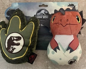 Jurassic World Dog Toys 2 pack - Picture 1 of 3