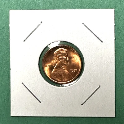 1987-P Abraham Lincoln Memorial Cents U.S Mint 1C BU - Image 1 of 2
