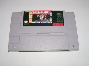 BULLS VS. BLAZERS (Super Nintendo SNES) gioco originale - Foto 1 di 1