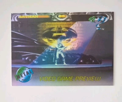 Fleer Batman Forever Metal Video Game Preview Card A-1 - Image 1 of 2