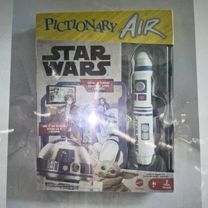 Mattel Pictionary Air Star Wars Family Drawing Game Brand New In Box - Picture 1 of 2