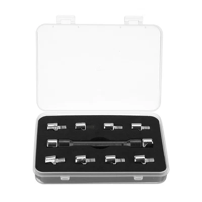 Llave de radios Cr-V para motocicleta 10 tamaños para rueda y buje Harley/Honda/Yamaha Foto 1 de 4