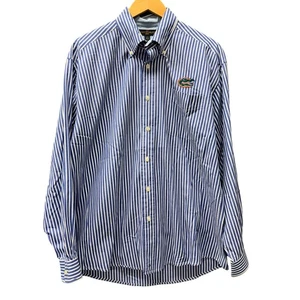 Florida Alligatoren Hemd Herren Large Blau Weiß Button Down Vintage Tommy Hilfiger - Bild 1 von 10