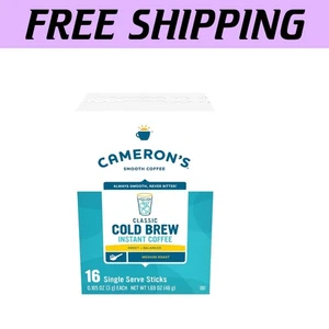 Single Serve Cameron's Cold Brew Sticks - Instant 128 Count Medium Roast Coffee - Picture 1 of 10