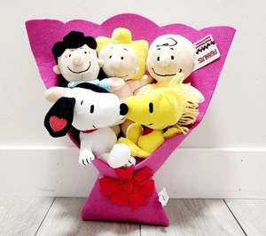 NUEVO Ramo de Peluche Ruz Grande SNOOPY PEANUTS Woodstock Día de San Valentín 16" 2025 - Imagen 1 de 6