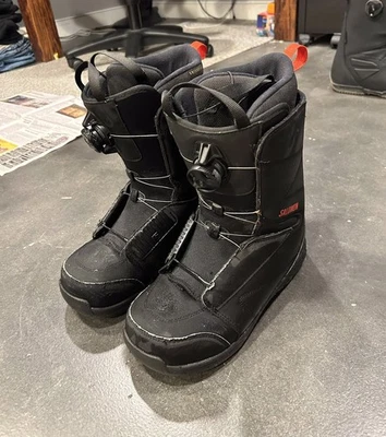 Botas de snowboard Salomon Faction RTL BOA, talla 9, excelente estado Foto 1 de 4