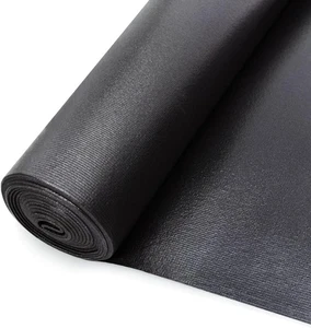 21.6x118 inch Non-Slip Toolbox Drawer Liner Mat, Easy Cut Foam Rubber, Black - Picture 1 of 7