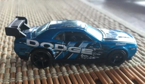 BLUE HEMI DRIFT CAR CHALLENGER DODGE BOYS MOPAR HW HOT WHEELS - Picture 1 of 6