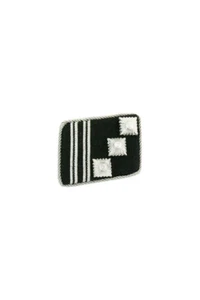 WWII German Elite Hauptsturmführer (Captain) Rank Left Collar Tab - Imagen 1 de 1