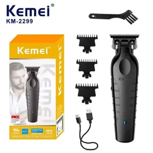 Hair Cutting Machine Kemei 2299 Pro Trimmer Mens Clipper Cordless Electric - Picture 1 of 8
