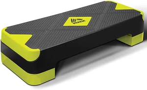 RBX Adjustable Aerobic Fitness Stepper with 2 Levels and Non-Slip Surface - Picture 1 of 6
