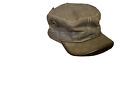 Pre Owed Authentic Brown Gucci Signature Cadet Hat. Super Hard To Find Rare!