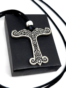 Irminsul Amulet Pendant Sacral Pillar Necklace Old Saxon Talism Pagan & Boxed - Picture 1 of 14