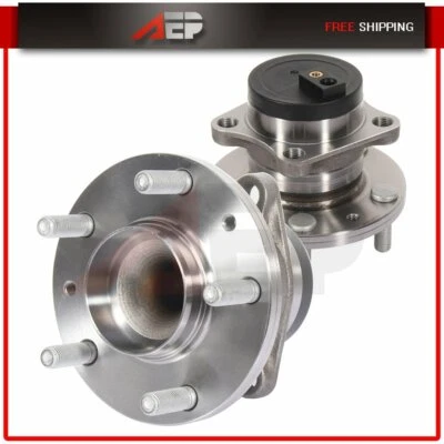 Conjunto de 2 rolamentos de cubo de roda traseira esquerda ou direita 5 porcas compatível com Mazda Cx-9 2007-2016 - Imagem 1 de 4