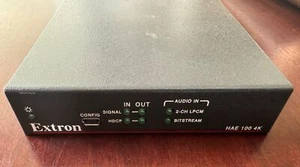 EXTRON HAE 100 4K AUDIO DESINCRUSTADOR - Imagen 1 de 4