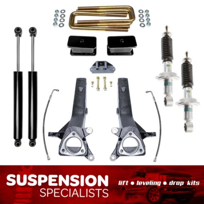 6" Leveling Lift Kit For 17-22 Nissan Titan 2WD w/ Bilsteins, Nitro Gas Shocks - Image 1 of 4