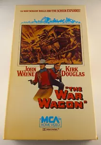 The War Wagon (VHS) 1967 John Wayne, Kirk Douglas, Howard Keel TESTED - Picture 1 of 3