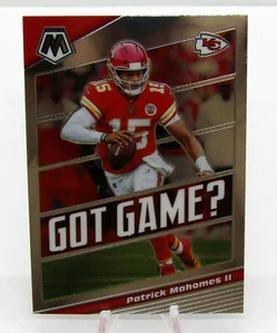 2020 Panini Mosaic Football Got Game? Patrick Mahomes Chiefs No. GG16 - Picture 1 of 3