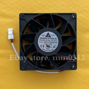 Delta PFB1224UHEC8X 12038 24V 2.40A 12CM PN-406345 REV 06 inverter fan - Picture 1 of 2