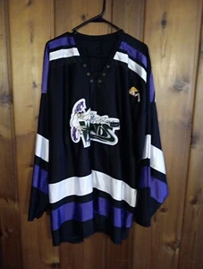 SELTEN RARITÄT Vintage East Coast Wizards #1 Hockey Herren Trikot Erwachsene XL LILA - Bild 1 von 8