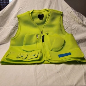 Nike Jordan Men 23 Engineered Vest Neon Green Sz Large - Picture 1 of 7
