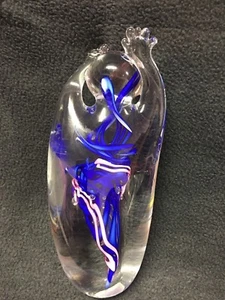 Schmidt Rhea Vintage Original Hand Blown Glass - Free Form Person- Unique - Picture 1 of 5
