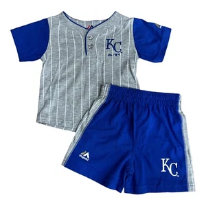Kansas City Royals Toddler 2 Pc. Batting Practice Short Set - Picture 1 of 1