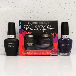 CUCCIO Veneer Match Makers - LONDON UNDERGROUND 6050 Gel & Nail Lacquer Duo Kit - Picture 1 of 1