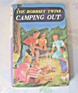 Bobbsey Twins Camping Out 1958 Laura Lee Hope Hard Cover - Imagen 1 de 3