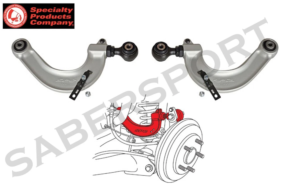 Pair SPC Alignment Rear Camber kit for 2016-2024 Civic Integra, 2018-2024 Accord - Image 1 of 1