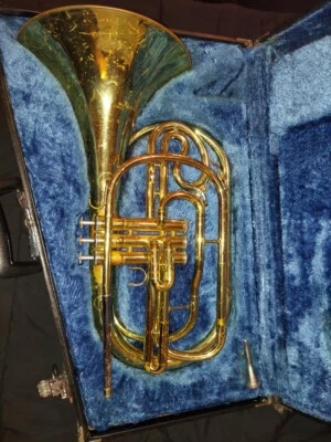 Yamaha YHR-302M Laca Cuerno Francés Marchando, Japón, con estuche/boquilla Foto 1 de 4