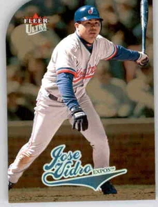 2004 Fleer Ultra Gold Medallion Die Cut Jose Vidro Foil Refractor Expos #92 - Picture 1 of 2