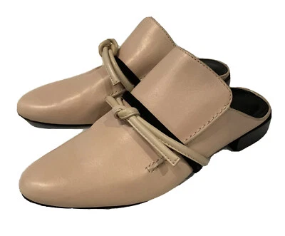 Phillip Lim Beige Leather 3.1 Louie Loafers Mules Womens Size US 6M / EUR 36M - Image 1 of 4