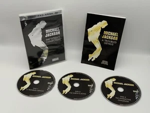 Michael Jackson the ultimate collection Sammlerbox 3x DVD + Buch Book Englisch - Bild 1 von 3