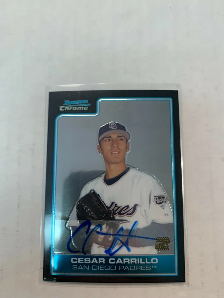 Josh Geer 2006 Chrome Auto Card #BC232 - Image 1 of 1