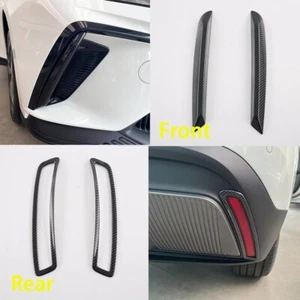 For 2023 MG 4 Car Accessories Front Rear Bumper Fog Light Lamp Cover Scuff Guard - Picture 1 of 16
