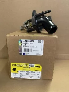 12674639 GM Engine Coolant Thermostat Kit 14-20 Silverado Sierra Tahoe Yukon New - Picture 1 of 3