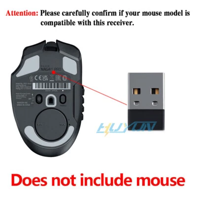 New USB Receiver Adapter for Razer Naga v2 PRO Wireless Gaming Mouse  - Image 1 of 4