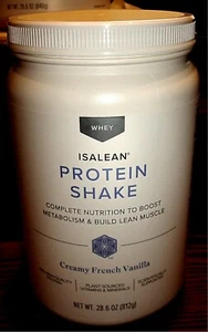 Isagenix - IsaLean Creamy French Vanilla Shake 28.6 Oz Canister EXP 11/26 - K - Picture 1 of 8