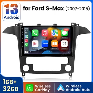 Android13 Für Ford S-Max S max WA6 2007-2008 Carplay Autoradio GPS Navi WiFi RDS - Bild 1 von 11