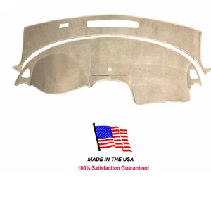 Beige Carpet Dash Cover Compatible w/ 2013-17 Buick Enclave W/ Collision Warning - Picture 1 of 11
