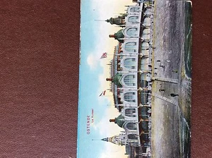 postcard used 1908 ostende le kursaal - Bild 1 von 1