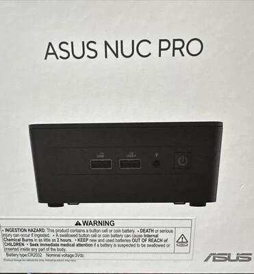 ASUS 13th Gen NUC Case - Brand New with mounting hardware TX OEM - Image 1 of 4